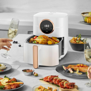 Fritadeira Elétrica Sem Óleo 4L Air Fryer Gaabor Digital Touch 1400W (CÓDIGO 39)